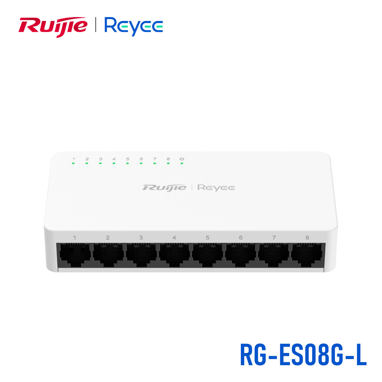 Switch Unmanaged 8 Port Ruijie Reyee RG-ES08G-L