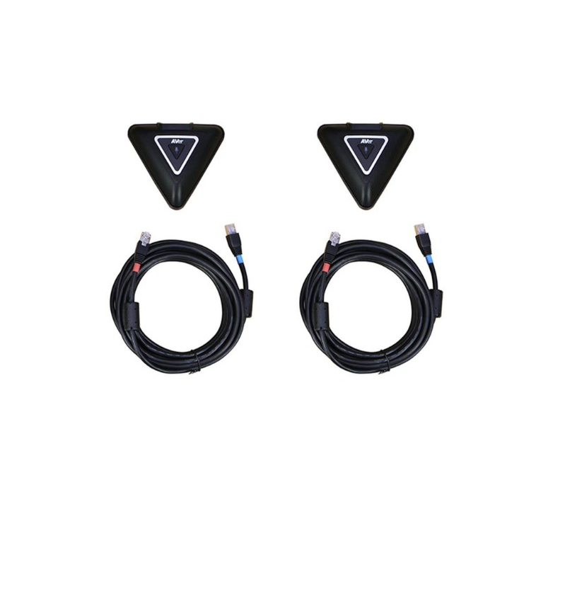 VC/FONE540 cặp microphone mở rộng cho thiết bị Hội nghị truyền hình AVer Cặp Microphone Mở Rộng AVer VC/FONE540