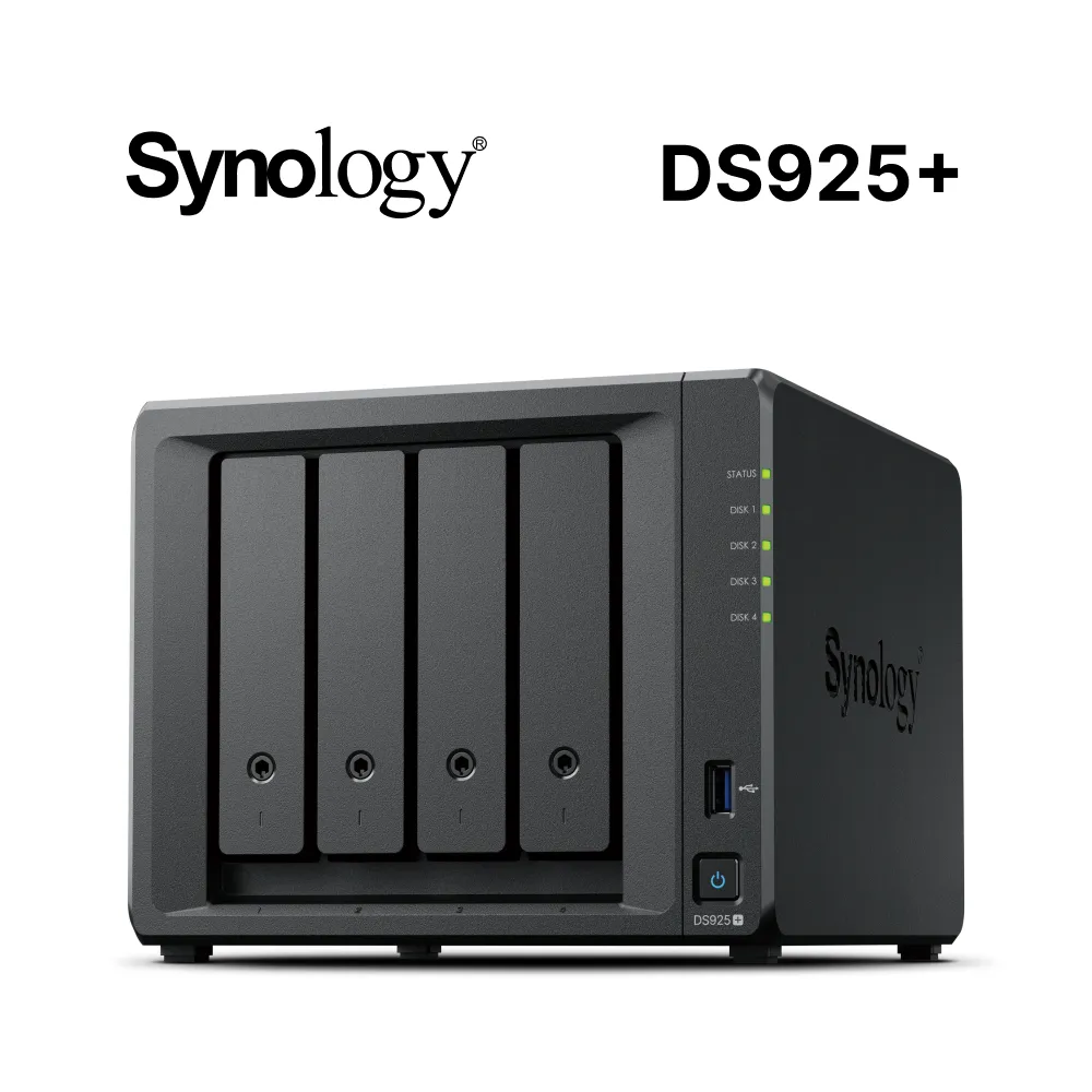 Thiết bị lưu trữ mạng NAS Synology DS925+ chính hãng cho văn phòng