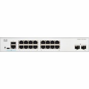 Switch Cisco Catalyst C1200-8T-E-2G là thiết bị chuyển mạch thông minh Smart Managed thế hệ mới thuộc phân khúc Catalyst danh tiếng, sở hữu 8 cổng Gigabit Ethernet và 2 cổng Uplink Combo