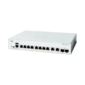 Switch Cisco Catalyst C1200-8P-E-2G là thiết bị chuyển mạch thông minh Smart Managed thế hệ mới thuộc dòng Catalyst cao cấp, sở hữu 8 cổng Gigabit Ethernet hỗ trợ cấp nguồn PoE/PoE+